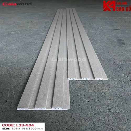Tấm Ốp Lam 3 Sóng Thấp Galawood L3S-904